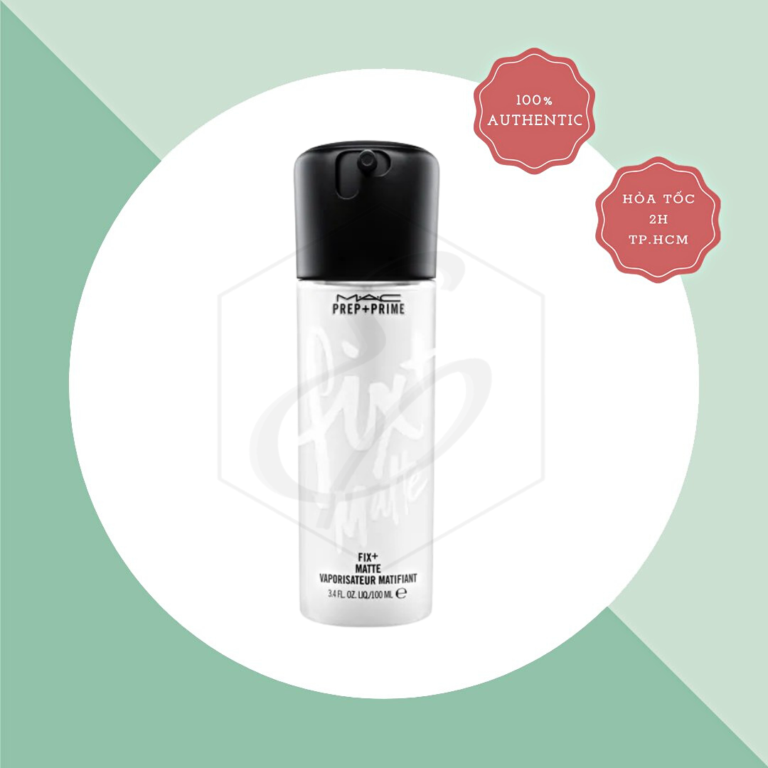 Xịt Khoáng Khóa Nền MAC Prep + Prime Fix + Matte - 100ml